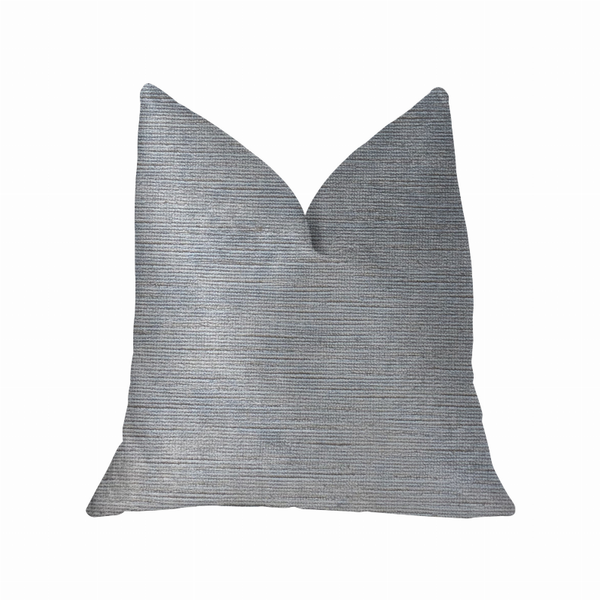 Plutus Luxury Throw Pillow (Blue Mixed Variety 3)