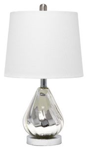 Lalia Home Kissy Pear Table Lamp with Fabric Shade