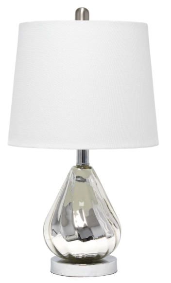 Lalia Home Kissy Pear Table Lamp with Fabric Shade
