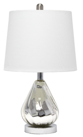 Lalia Home Kissy Pear Table Lamp with Fabric Shade