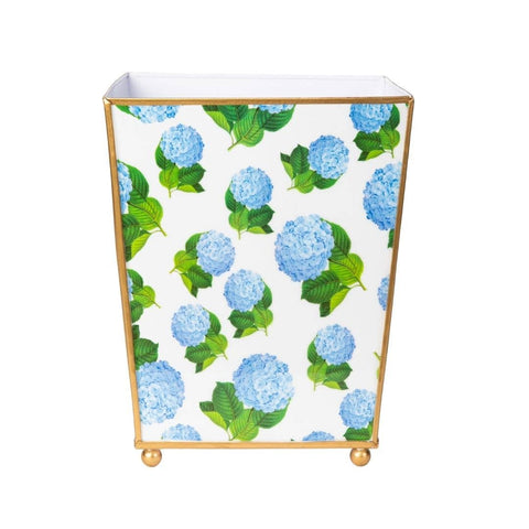 Endless Summer Enameled Square Wastebasket 9